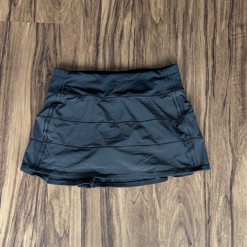 lululemon athletica Black Tennis Skort